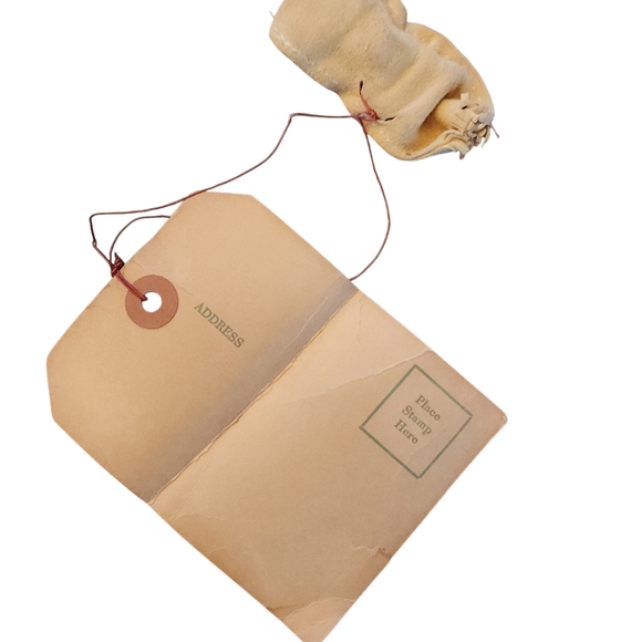 Vintage Cherokee Papoose and Postcard Circa 1950 - Picture 3 of 5